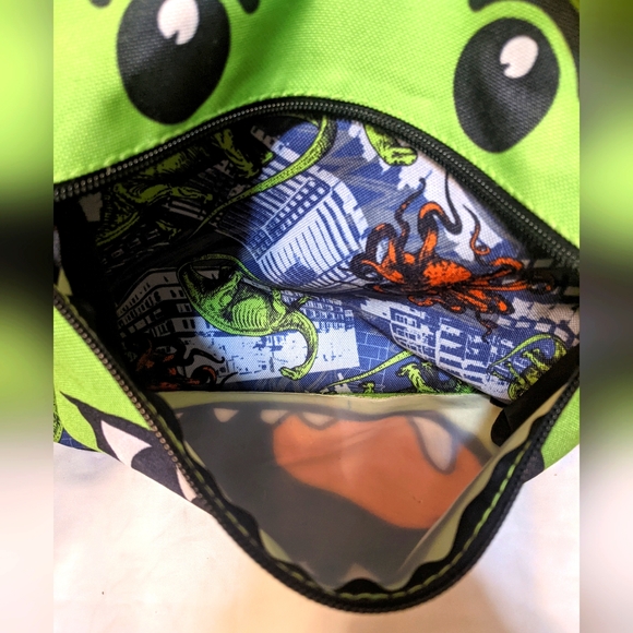 Mad Maverick Reboot Youth Kids Dinosaur Backpack - Picture 5 of 12